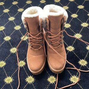Timberland Courmayeur Shearling Boots Womens 6.5